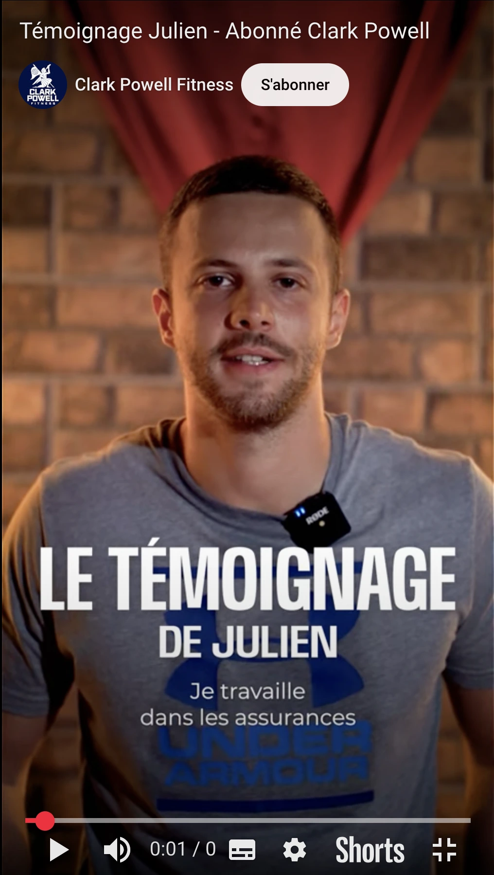 Témoignage de légende
